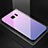 Carcasa Bumper Funda Silicona Espejo Gradiente Arco iris para Samsung Galaxy S7 Edge G935F Rosa