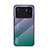 Carcasa Bumper Funda Silicona Espejo Gradiente Arco iris para Xiaomi Mi 11 Ultra 5G Morado