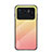 Carcasa Bumper Funda Silicona Espejo Gradiente Arco iris para Xiaomi Mi 11 Ultra 5G Naranja