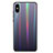 Carcasa Bumper Funda Silicona Espejo Gradiente Arco iris para Xiaomi Mi 8 Pro Global Version Gris