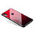 Carcasa Bumper Funda Silicona Espejo Gradiente Arco iris para Xiaomi Mi 8 Rojo