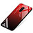 Carcasa Bumper Funda Silicona Espejo Gradiente Arco iris para Xiaomi Pocophone F1 Rojo