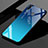 Carcasa Bumper Funda Silicona Espejo Gradiente Arco iris para Xiaomi Redmi 7 Azul Cielo