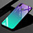 Carcasa Bumper Funda Silicona Espejo Gradiente Arco iris para Xiaomi Redmi 7 Verde