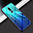 Carcasa Bumper Funda Silicona Espejo Gradiente Arco iris para Xiaomi Redmi 8 Azul Cielo