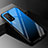 Carcasa Bumper Funda Silicona Espejo Gradiente Arco iris para Xiaomi Redmi K30S 5G Azul