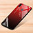 Carcasa Bumper Funda Silicona Espejo Gradiente Arco iris para Xiaomi Redmi Note 7 Pro Rojo