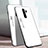Carcasa Bumper Funda Silicona Espejo Gradiente Arco iris para Xiaomi Redmi Note 8 Pro Blanco