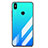 Carcasa Bumper Funda Silicona Espejo Gradiente para Xiaomi Mi 6X Azul Cielo