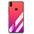 Carcasa Bumper Funda Silicona Espejo Gradiente para Xiaomi Mi 6X Rosa Roja