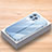 Carcasa Bumper Funda Silicona Espejo JL1 para Apple iPhone 13 Pro Max Azul