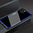 Carcasa Bumper Funda Silicona Espejo M01 para Apple iPhone 13 Azul