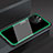Carcasa Bumper Funda Silicona Espejo M01 para Apple iPhone 14 Pro Verde