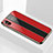 Carcasa Bumper Funda Silicona Espejo M01 para Apple iPhone X Rojo