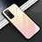 Carcasa Bumper Funda Silicona Espejo M01 para Huawei Honor Play4 5G Amarillo