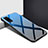 Carcasa Bumper Funda Silicona Espejo M01 para Huawei Honor Play4 Pro 5G Azul