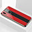 Carcasa Bumper Funda Silicona Espejo M01 para Huawei P Smart+ Plus Rojo