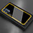 Carcasa Bumper Funda Silicona Espejo M01 para Oppo Find X3 Lite 5G Amarillo