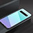 Carcasa Bumper Funda Silicona Espejo M01 para Samsung Galaxy S10 5G SM-G977B Azul Cielo