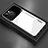 Carcasa Bumper Funda Silicona Espejo M02 para Apple iPhone 13 Pro Blanco