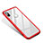 Carcasa Bumper Funda Silicona Espejo M02 para Xiaomi Mi 8 Rojo
