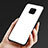 Carcasa Bumper Funda Silicona Espejo M03 para Huawei Mate 20 Pro Blanco