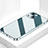 Carcasa Bumper Funda Silicona Espejo M09 para Apple iPhone 13 Azul
