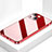 Carcasa Bumper Funda Silicona Espejo M09 para Apple iPhone 13 Mini Rojo