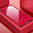 Carcasa Bumper Funda Silicona Espejo P01 para Apple iPhone 6S Plus Rojo