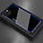 Carcasa Bumper Funda Silicona Espejo para Apple iPhone 13 Mini Azul