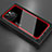Carcasa Bumper Funda Silicona Espejo para Apple iPhone 13 Pro Rojo