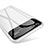 Carcasa Bumper Funda Silicona Espejo para Apple iPhone 6 Plus Blanco