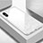 Carcasa Bumper Funda Silicona Espejo para Apple iPhone Xs Max Blanco