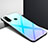 Carcasa Bumper Funda Silicona Espejo para Huawei Honor Play4T Azul Cielo