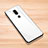Carcasa Bumper Funda Silicona Espejo para Nokia 7.1 Plus Blanco
