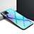 Carcasa Bumper Funda Silicona Espejo para Oppo A72 5G Cian