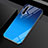 Carcasa Bumper Funda Silicona Espejo para Realme X3 SuperZoom Azul