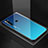 Carcasa Bumper Funda Silicona Espejo para Xiaomi Redmi Note 8 Azul Cielo
