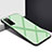 Carcasa Bumper Funda Silicona Espejo T01 para Huawei Honor Play4 5G Menta Verde