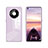 Carcasa Bumper Funda Silicona Espejo T01 para Huawei Mate 40 Purpura Claro