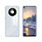 Carcasa Bumper Funda Silicona Espejo T01 para Huawei Mate 40E 5G Azul Claro