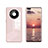 Carcasa Bumper Funda Silicona Espejo T01 para Huawei Mate 40E Pro 5G Rosa
