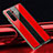 Carcasa Bumper Funda Silicona Espejo T01 para Huawei Nova 7 SE 5G Rojo