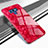Carcasa Bumper Funda Silicona Espejo T01 para Samsung Galaxy Note 9 Rojo