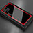 Carcasa Bumper Funda Silicona Espejo T02 para Huawei Nova 8 SE 5G Rojo