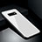 Carcasa Bumper Funda Silicona Espejo T02 para Samsung Galaxy S10 Plus Blanco