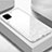 Carcasa Bumper Funda Silicona Espejo T06 para Apple iPhone 11 Pro Max Blanco