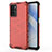 Carcasa Bumper Funda Silicona Transparente 360 Grados AM1 para Oppo A56 5G Rojo