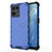 Carcasa Bumper Funda Silicona Transparente 360 Grados AM1 para Oppo F21 Pro 4G Azul