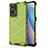 Carcasa Bumper Funda Silicona Transparente 360 Grados AM1 para Oppo Reno7 Pro 5G Verde